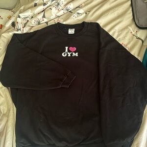 Black Oversized Gymshark Sweater